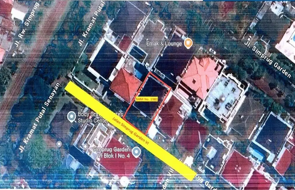 rumah mewah berlantai 2 di kebayoran lama di jual cepat