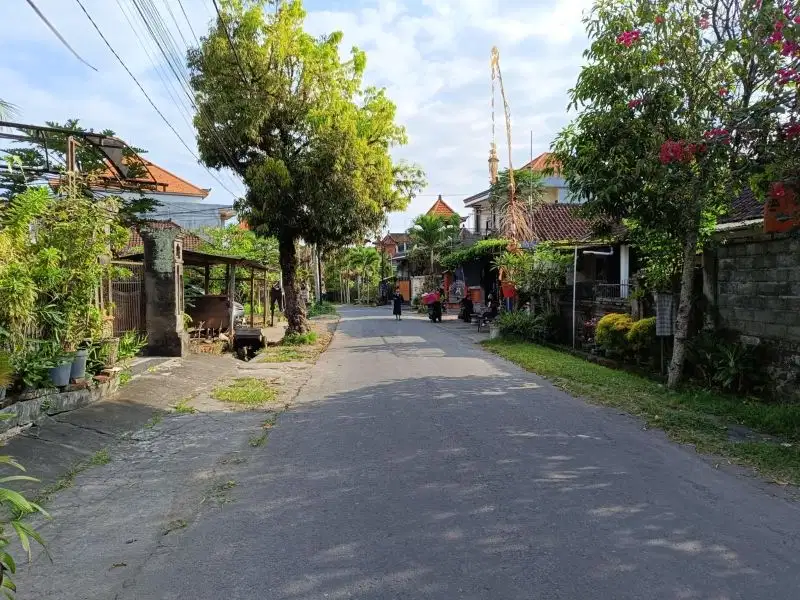 Tanah Strategis di Tengah Pusat Kota Gianyar Cocok Untuk Kos kosan