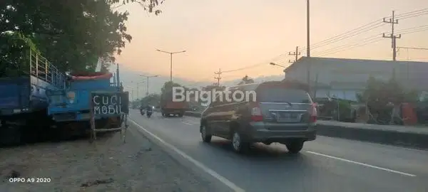 Dijual Tanah Poros Jalan Zona Industri Krian Sidoarjo.