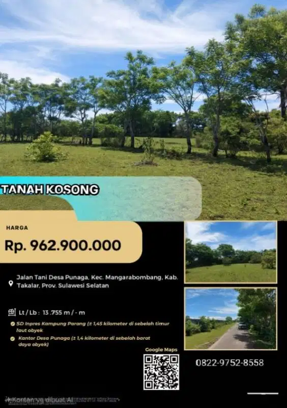 jual murah tanah melalui lelang negara