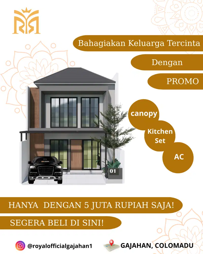 Cari Rumah Murah Colomadu 2 Lantai