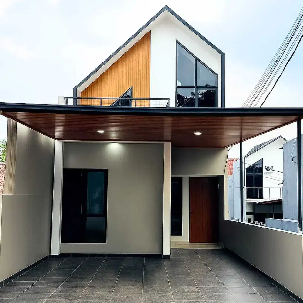 Jual Rumah Gaya Jepang Free BPHTB  Dekat Toll Desari sawangan