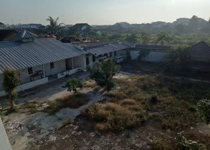 tanah 2000 meter di jalur 2 sultan agung  way halim