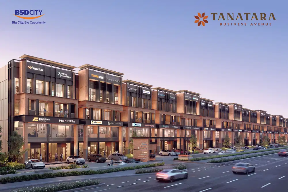 New Launching Ruko premium di BSD City Ruko Tanatara Start 9.8Ma