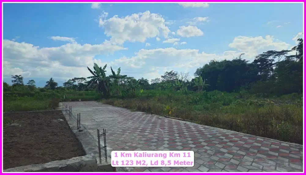 Tanah Sleman Kaliurang 5 Menit Pasar Gentan SHM Pekarangan