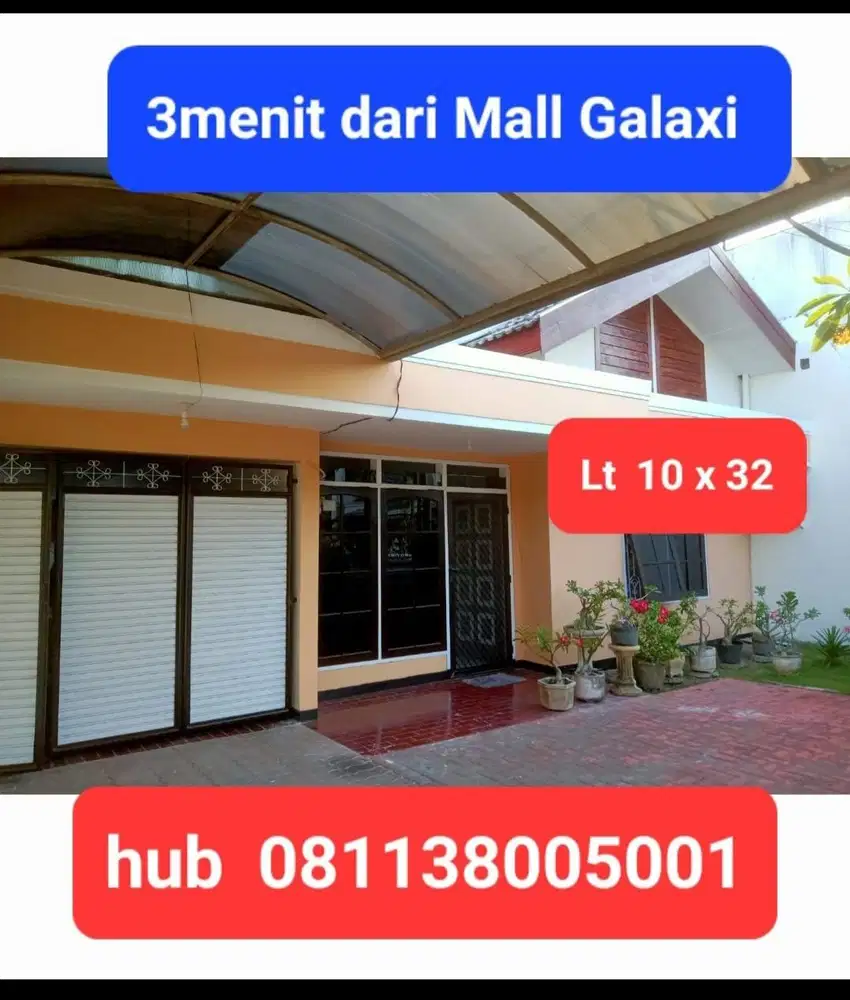 BU‼️JUAL MURAH rumah Wisma Mukti