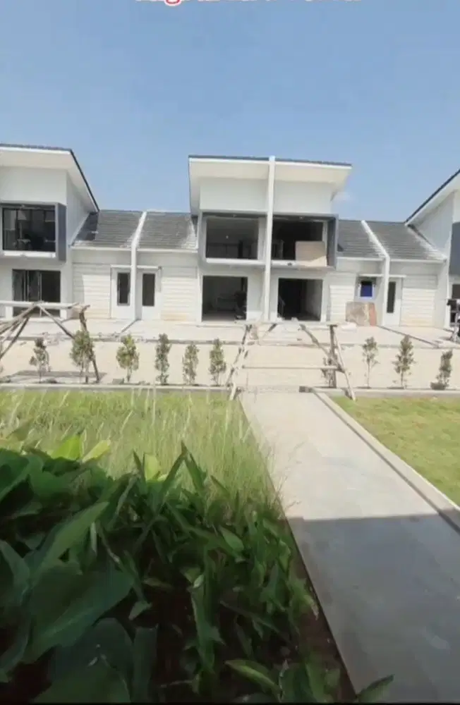 Rumah murah modern Aurelia Residence setu Bekasi Free DP cicilan murah