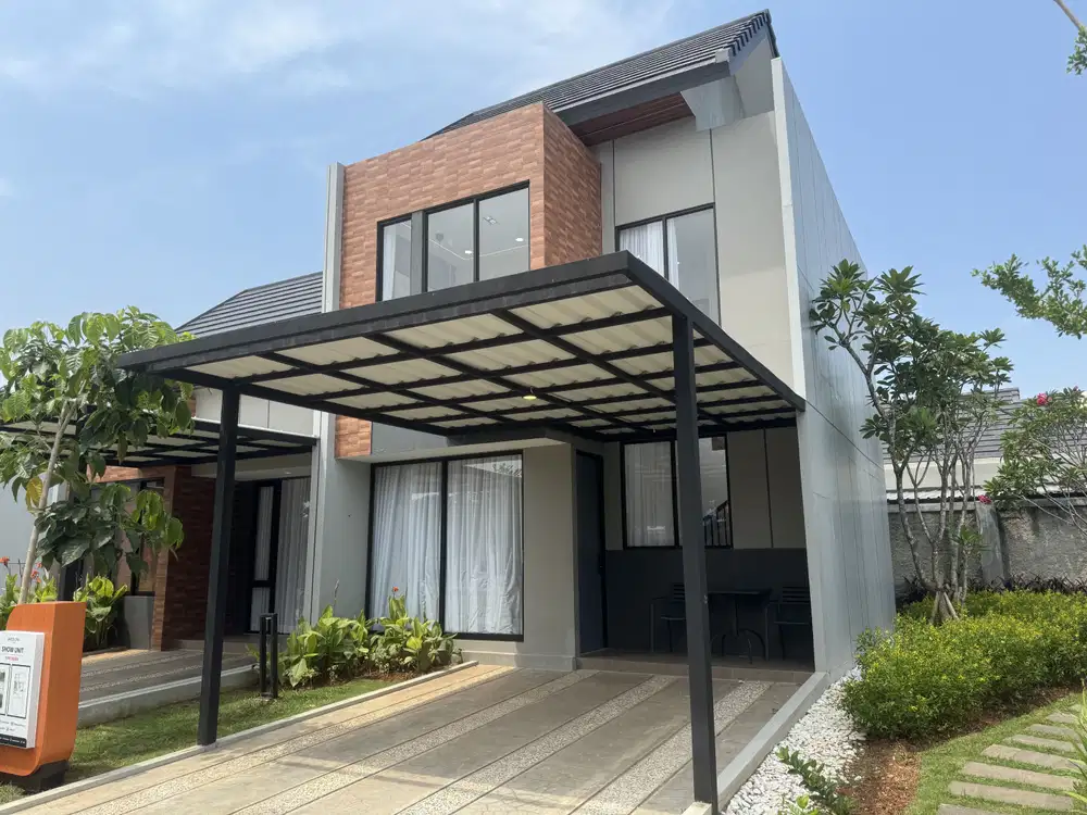 Rumah 2 Lantai Strategis Dekat Stasiun Cibitung