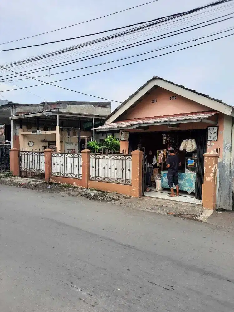 Rumah Pinggir Jalan Plus Kios, Bubulak Pondok Rumput Kota Bogor
