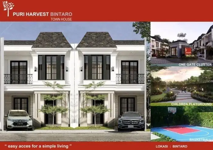 RUMAH DENGAN LOKASI STRATEGIS DI KAWASAN BINTARO