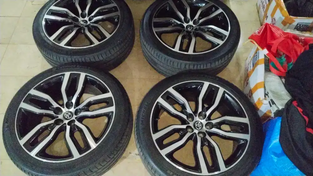 Velg 20 RAV predator + ban Michelin latitude sport 3 uk 245/35/20