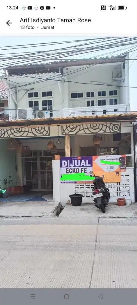 Rumah Tinggal dan Usaha, Dua Lantai Kelapa Gading, Jakarta Utara.