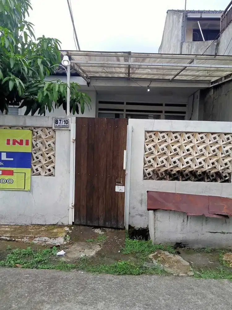 Rumah Dua Kamar Perumahan Laladon Indah Kabupaten Bogor