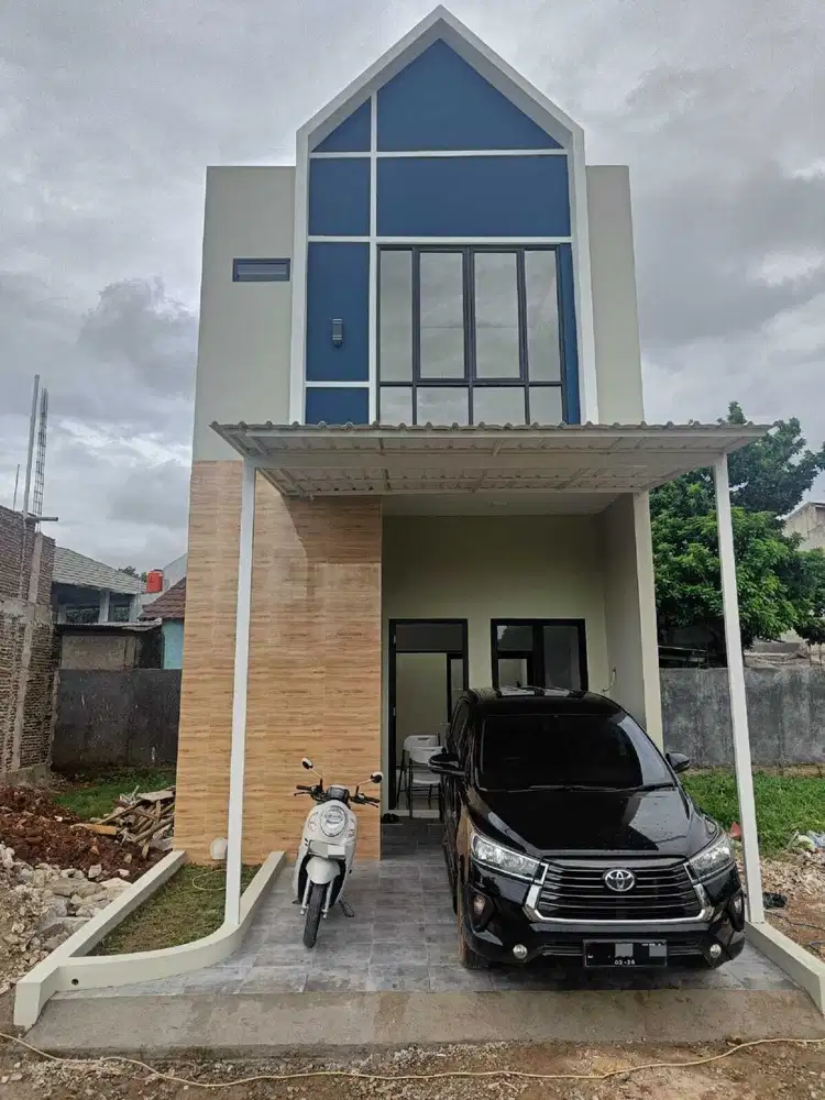 Rumah siap huni dekat stasiun jurangmangu