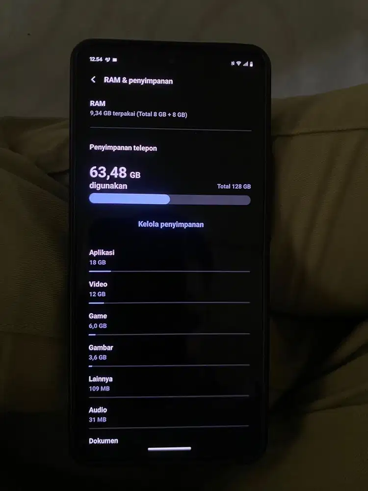 IQOO Z9 5G BLACK RAM 8 GB