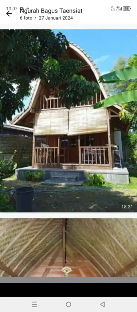 Rumah model lumbung bulanan Denpasar