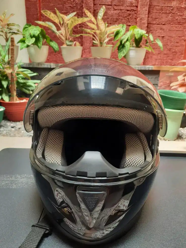 Helm Second TRX-R Full Face Hitam