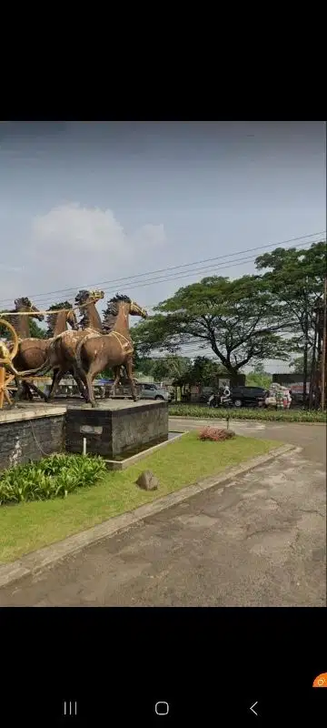 Dijual 60% dari nilai njop tanah sawangan