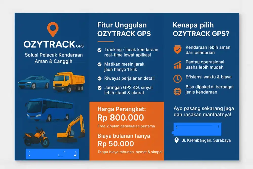 GPS Tracker Motor Mobil Anti Maling – Real Time Pantau Lewat HP