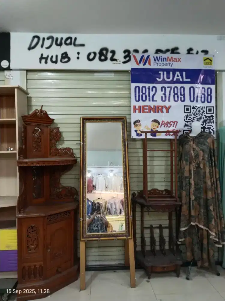 DIJUAL STAND DI PASAR TURI BARU-SURABAYA