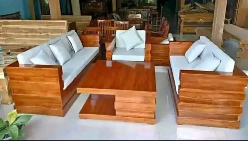 Meja kursi tamu minimalis