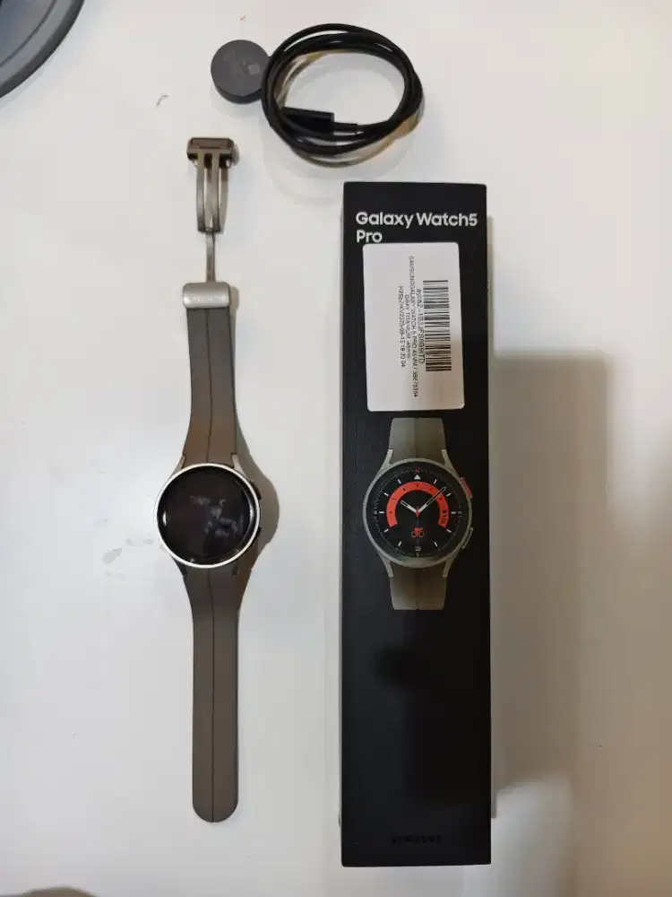 SAMSUNG GALAXY WATCH 5 PRO 45MM FULLSET MULUS POL NO MINUS