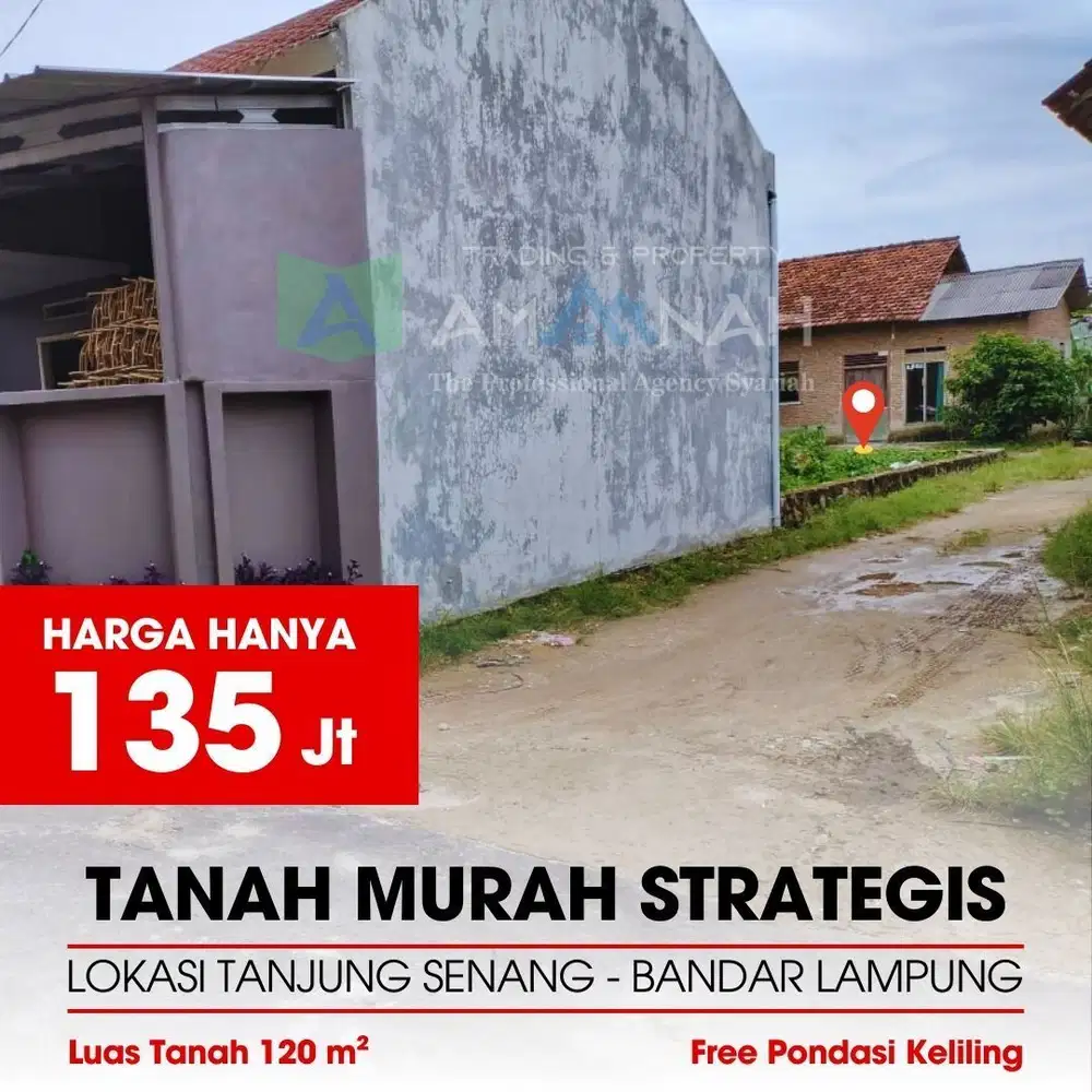 TANAH DI TANJUNG SENANG DIJUAL MURAH