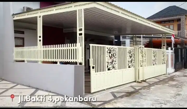 Rumah full furnished Jln Bakti 4 Arifin, pekanbaru