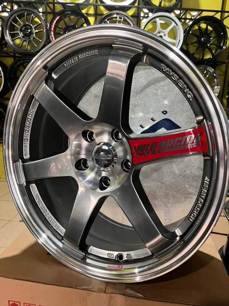 VELG TE37 R17x8 H5x114.3 INNOVA,XPANDER,HRV,BRV,CIVIC,CAMRY,ERTIGA