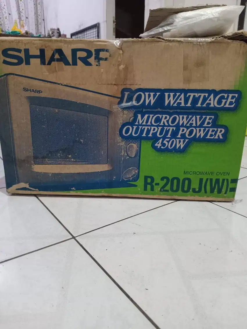Microwave Sharp R-200J(W) – Low Watt 450W, 23L