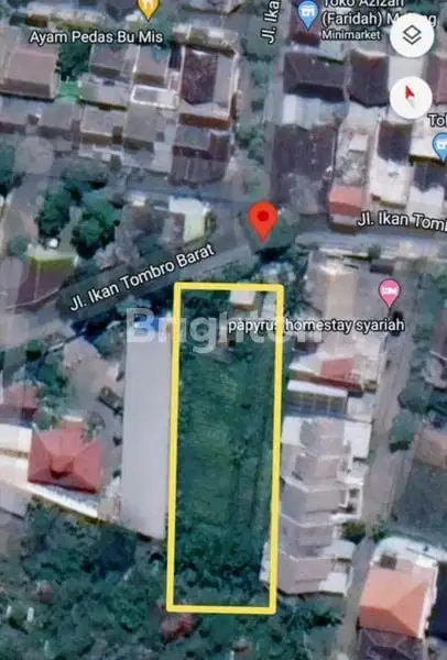 Tanah kavling strategis siap bangun Dekat Soehat Malang