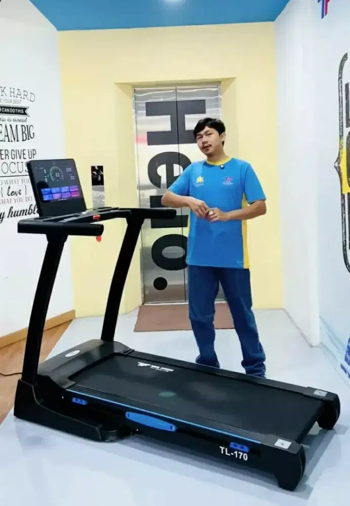 Alat fitness treadmill elektrik tipe tl 170