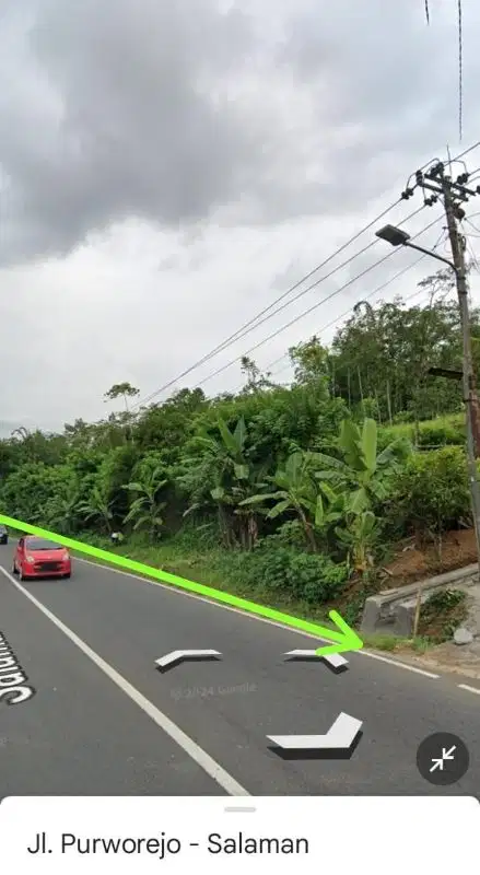 TANAH TERMURAH 8350M JL. RAYA MAGELANG SALAMAN