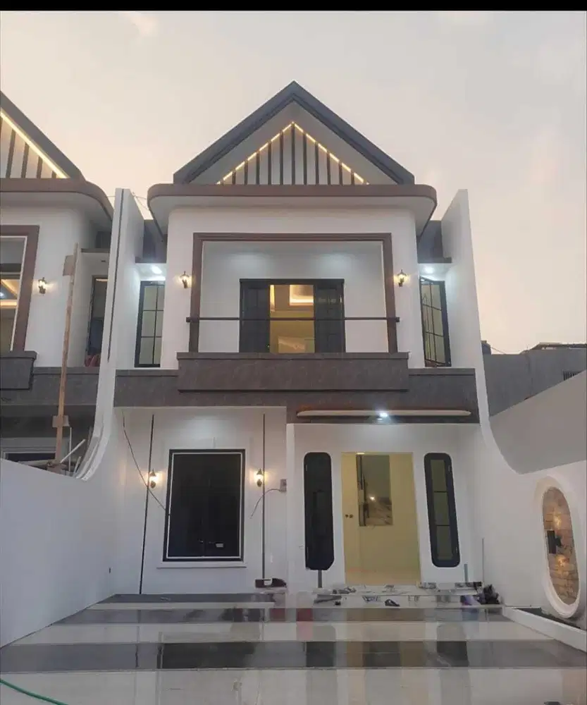 Rumah Mewah Desain Scandinavian Siap Huni di Jagakarsa jakarta