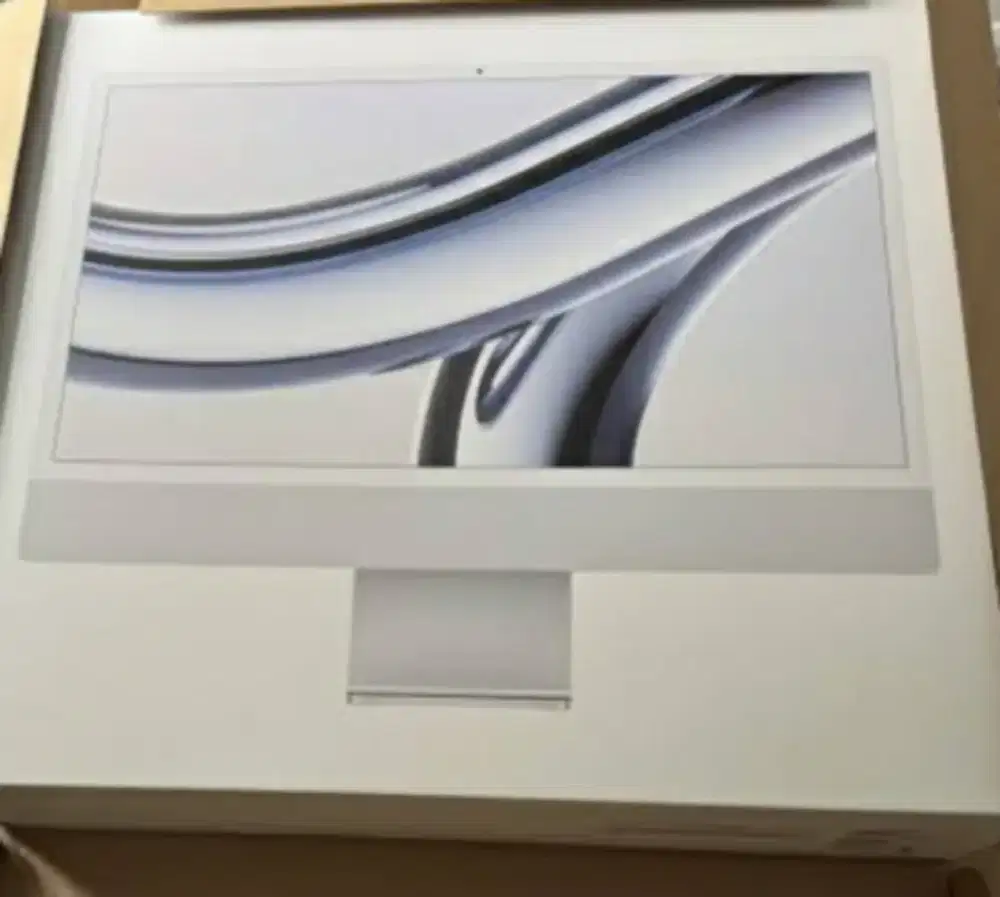 iMac M3 2023 24inch MQRK3ID/A RAM 8/512GB Resmi iBox ID Silver