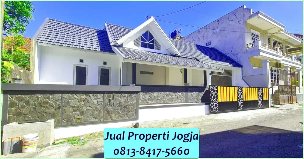5 Menit kampus UII Jogja, Rumah Cantik Harga Menarik Luas 250m2 SHM