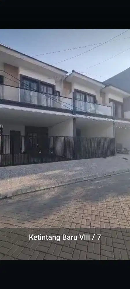 ‼️BARU GRESS‼️Rumah 2 Lantai Siap Huni HOOK diKetintang Baru SBY.
