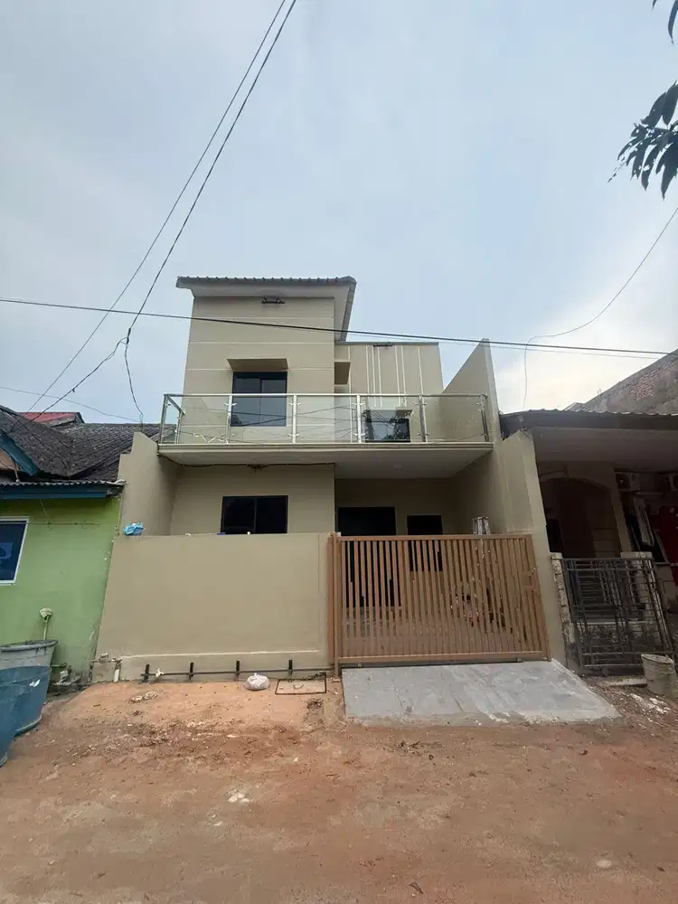 DIJUAL RUMAH MARCELIA CANTIK MURAH 2 LANTAI SIAP HUNI