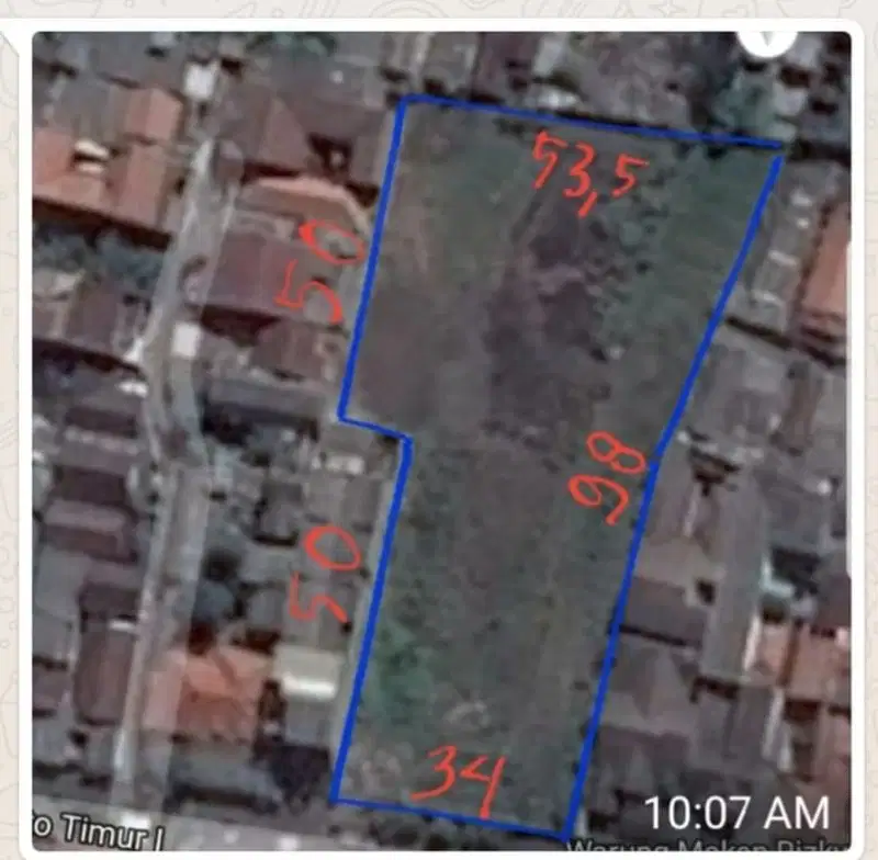 ‼️LANGKA,MURAH‼️Tanah Siap Bangun di Kampus Petra Siwalankerto SBY.