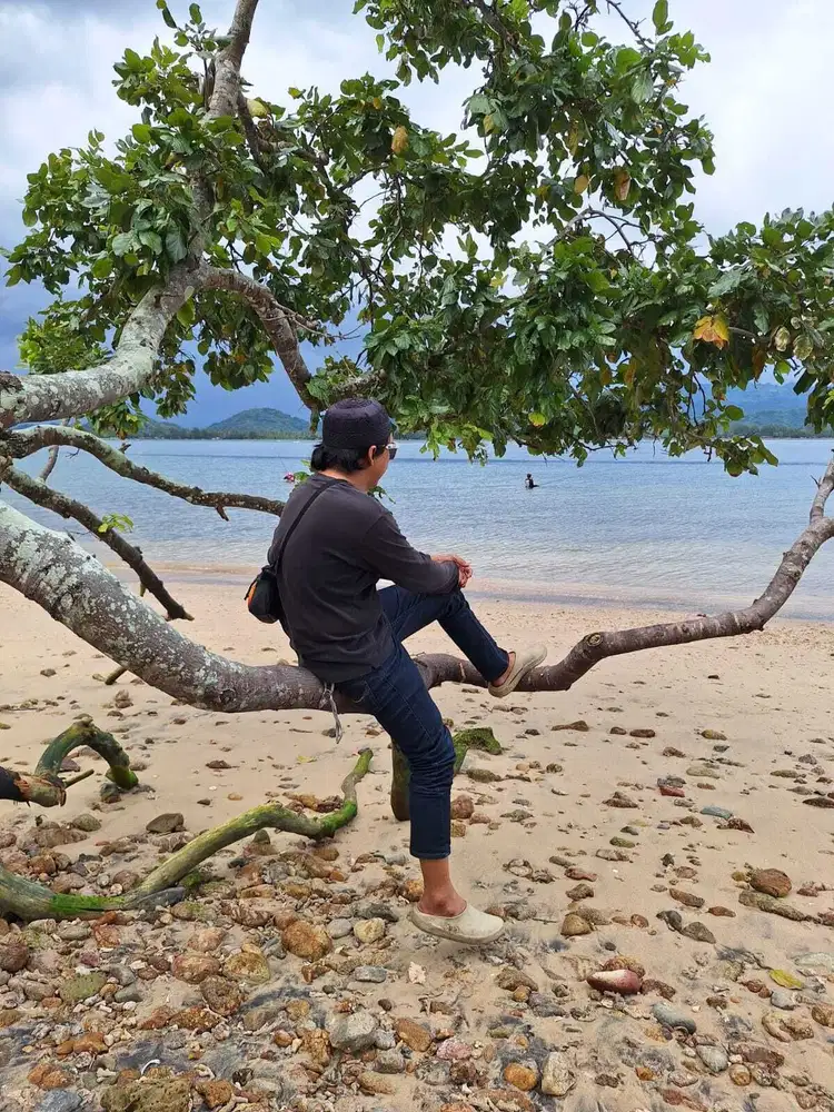 Tanah pinggir pantai cocok buat villa milik pribadi