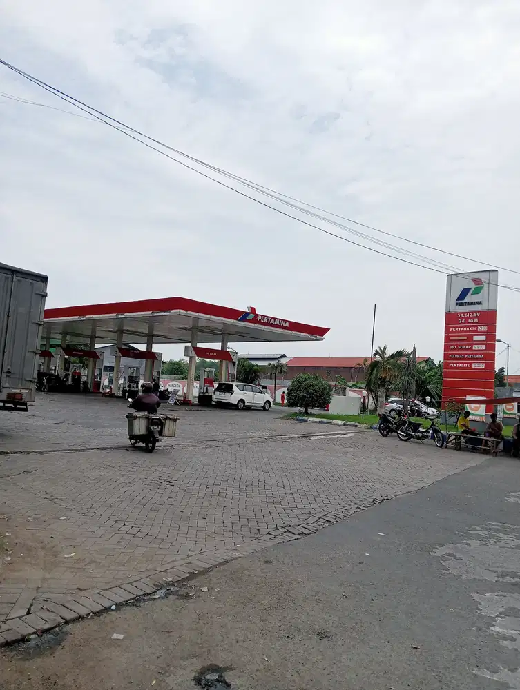 DIJUAL SPBU AKTIF SIDOARJO BARAT OMSET TINGGAL NERUSKAN