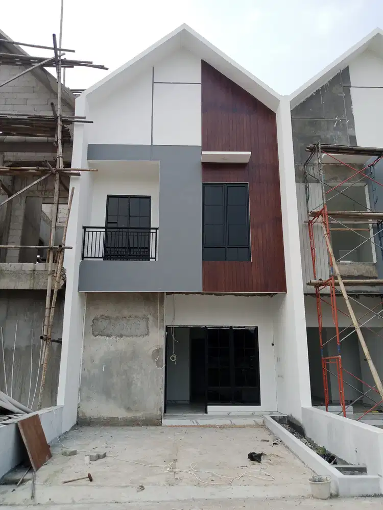 Promo New Cluster 2lantai Mewah Akses Mobil Bisa KPR Free Biaya