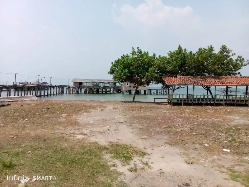 tanah pinggir pantai mutun pesawaran