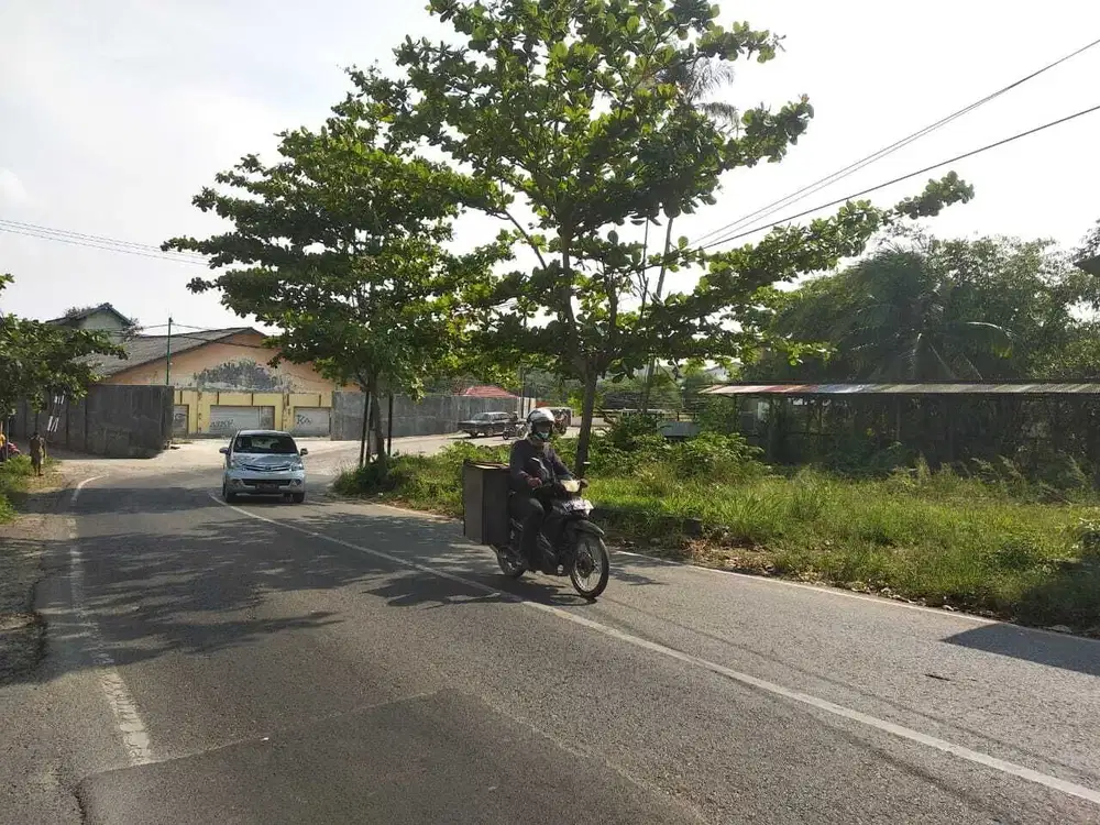 TANAH MURAH PINGGIR JALAN DI KEDAMAIAN BANDAR LAMPUNG
