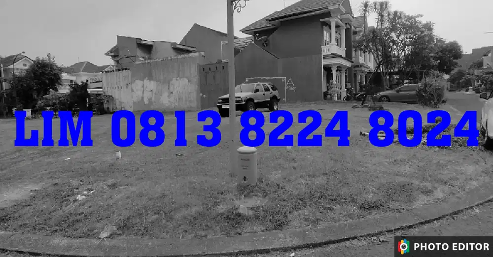 TANAH KAVLING POSISI HOOK LT 284m2 KOTA WISATA CIBUBUR JAKARTA TIMUR