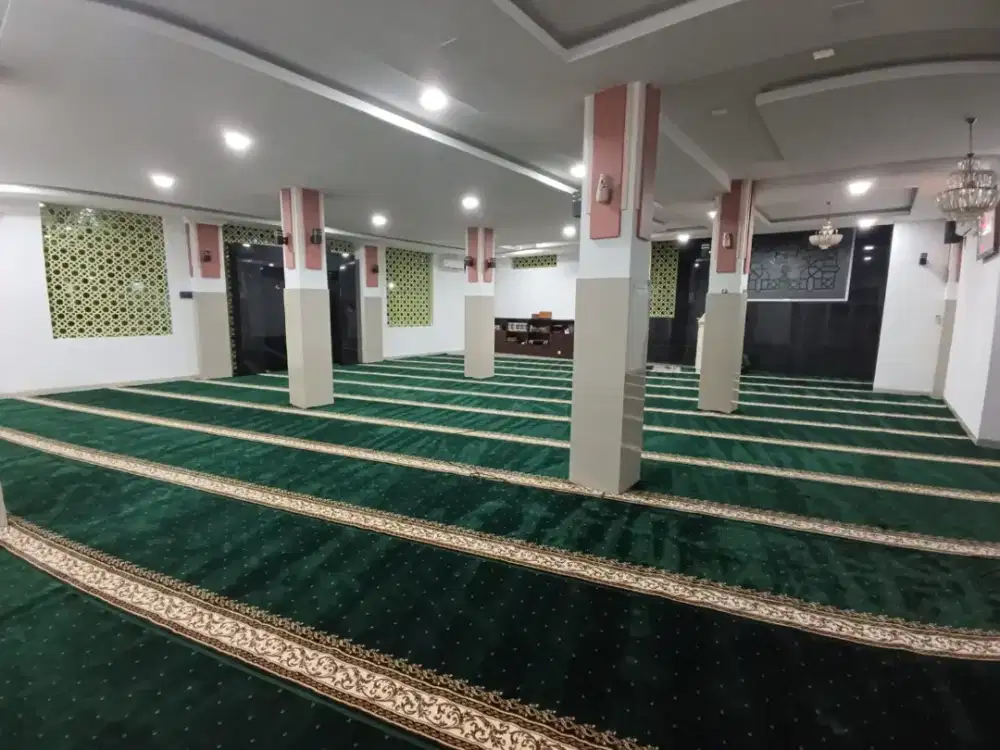 JUAL KARPET MASJID LOKAL BENANG IMPORT TEBAL TIPE SUPER