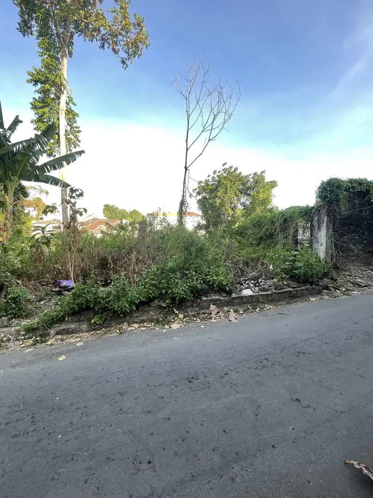 Tanah pekarangan dalam ringroad maguwoharjo. Belakang HYARTA