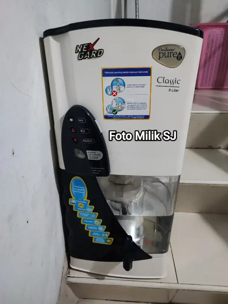 Dispenser Pure It Asli + Filter Penyaring Baru (Segel)