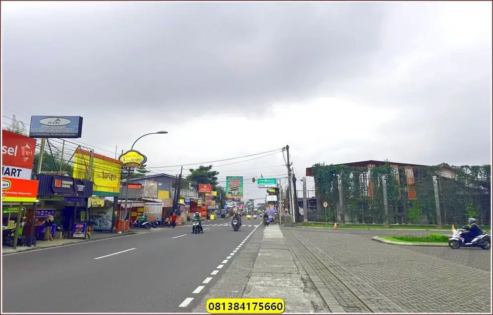 Jual Tanah Strategis Pinggir Jalan Raya Kaliurang Cocok buat Ruko SHMP