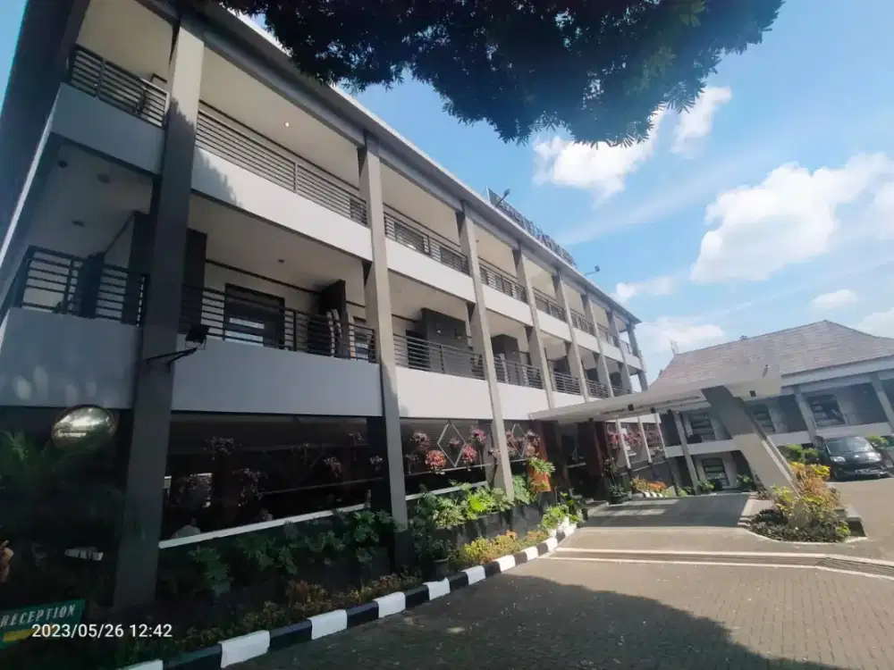 Jual Hotel Aktif 56 Kamar di Jalan Raya Lembang Bandung